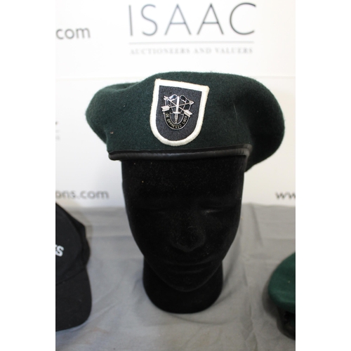 116 - Military Themed Caps/ Berets