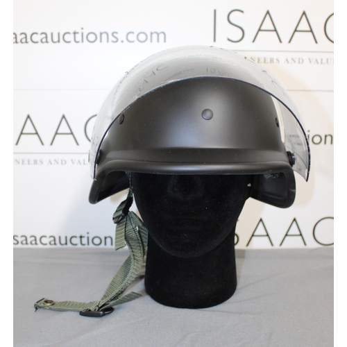 119 - Two Military / Police Helmets