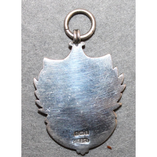 398 - Silver Hallmarked Fob