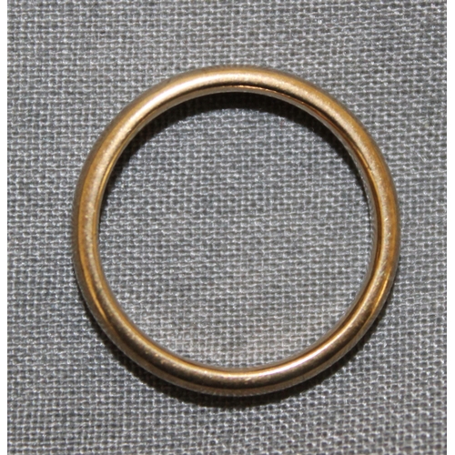 500 - Stamped 375 Gold Band Ring
Size-L
Weight-2.84g