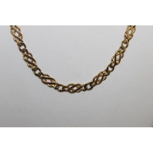 510 - Stamped 375 Gold Celtic Necklace
Weight-22.10g