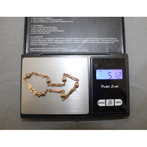 525 - Stamped 375 Gold Bracelet
Weight-5.12g
In A Box
All Proceeds Go To Charity