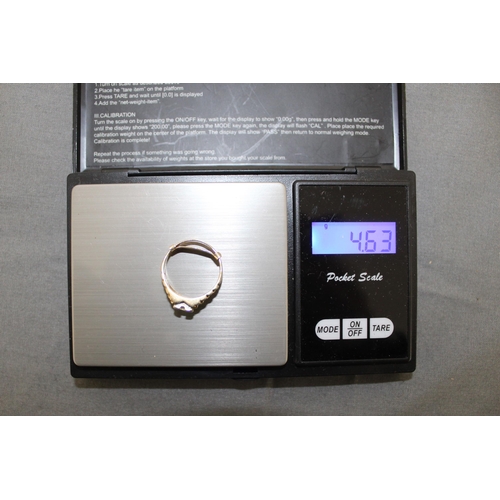 526 - Stamped 375 Gold Ring
Size-Q
Total Weight-4.63g
In A Box
All Proceeds Go To Charity