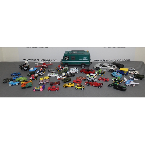 738 - A Collection Of Vehicles Including Playmobil Hot Wheels  Match box
All Proceeds Go To Charity