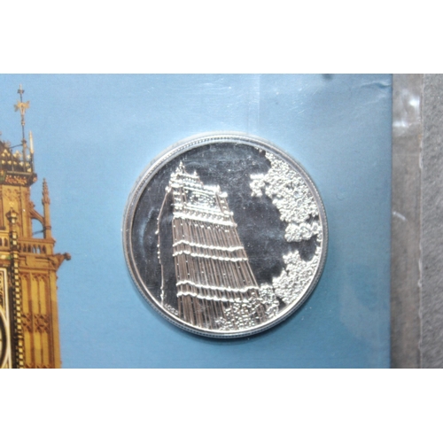 208 - The Royal Mint Big Ben 2015 UK £100 Fine Silver Coin