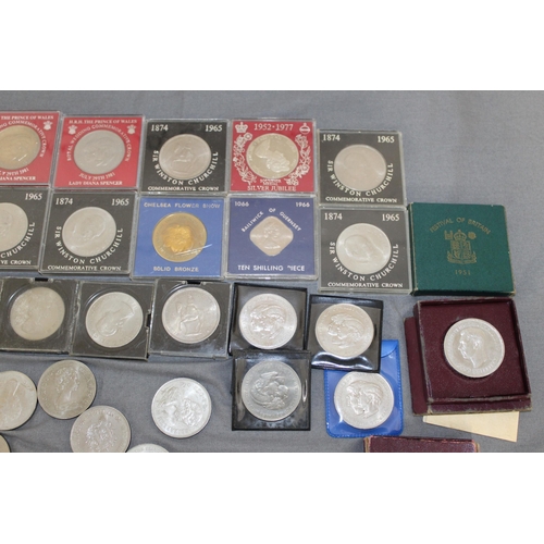 280 - A Collection Of Commemorative Coins