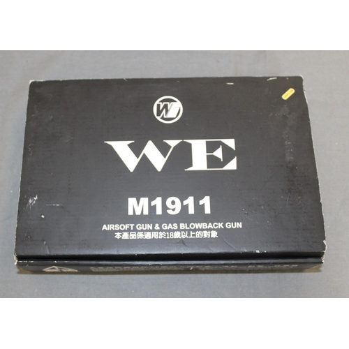 97 - WE M1911 Air Soft Gun & Gas Blow Back Gun
ID Will Need To Be Provided Upon Collection 18+
COLLECTION... 