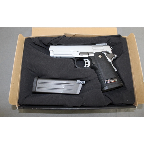 97 - WE M1911 Air Soft Gun & Gas Blow Back Gun
ID Will Need To Be Provided Upon Collection 18+
COLLECTION... 