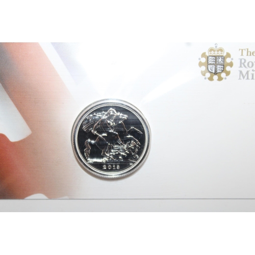 218 - The Royal Mint Timeless First George The Dragon 2013 UK Fine Silver Coin Sealed