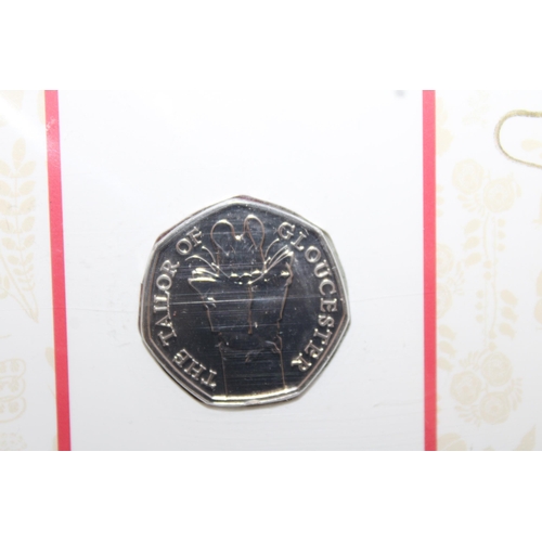 236 - The Royal Mint The Tailor Of Gloucester 50p Coin Sealed Pack