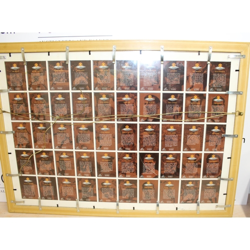 150 - Framed Full Collection Of 50 Futera Platinum 1999 Manchester United Trading Cards
81cm/58cm
Back Gla... 