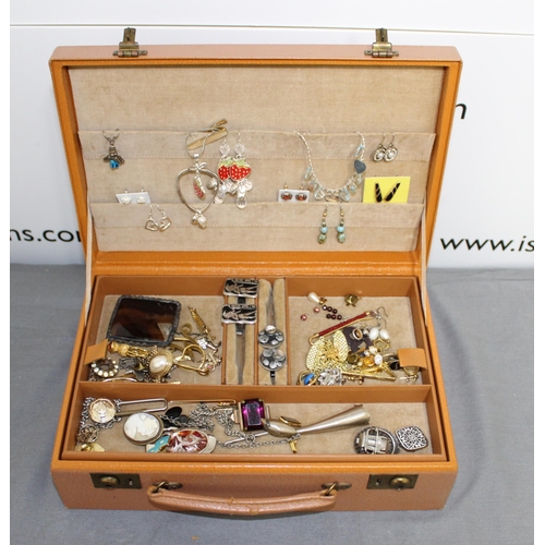 351 - Jewellery Items In Jewellery Box