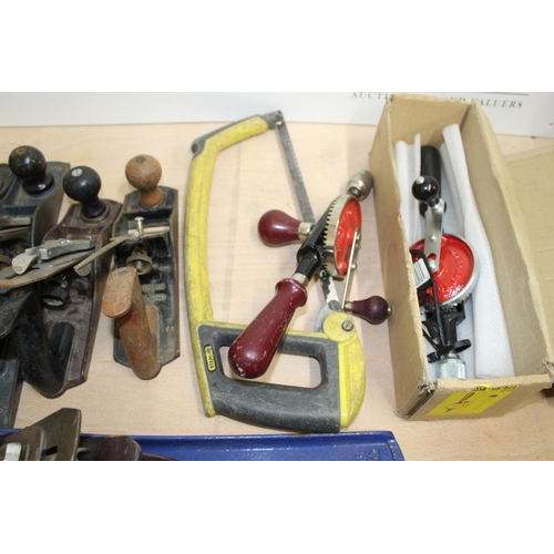 94 - Large Quantity of Tools - Number 4,5 and 7 Planes ( Record etc) plus other Tools