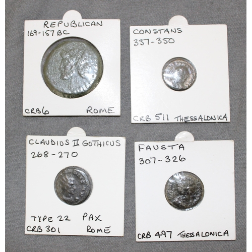 70 - A Collection Of 13 Roman Coins