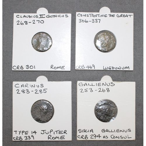 70 - A Collection Of 13 Roman Coins