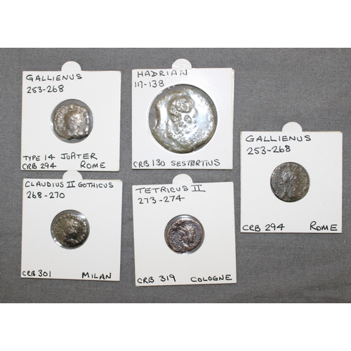 70 - A Collection Of 13 Roman Coins