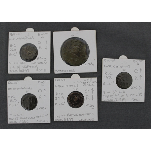 70 - A Collection Of 13 Roman Coins