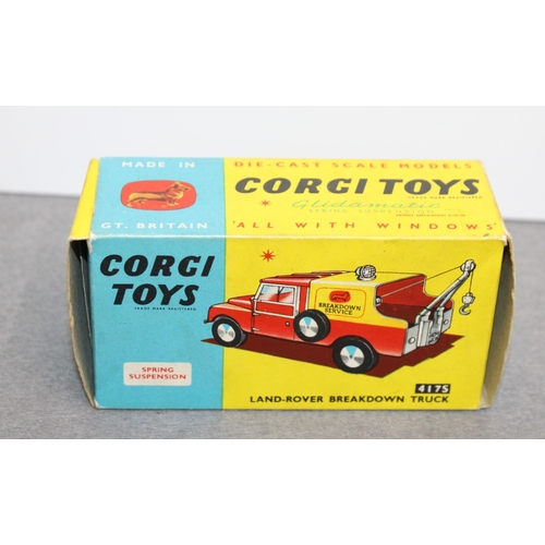 743 - Boxed Corgi Toys Land-Rover Breakdown Truck 4175