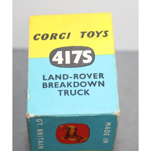 743 - Boxed Corgi Toys Land-Rover Breakdown Truck 4175