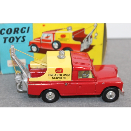 743 - Boxed Corgi Toys Land-Rover Breakdown Truck 4175