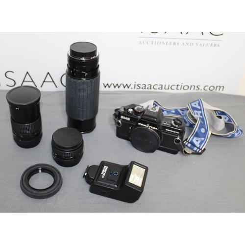 19 - Praktika Camera And Lenses In Case (Untested)
All Proceeds Go To Charity