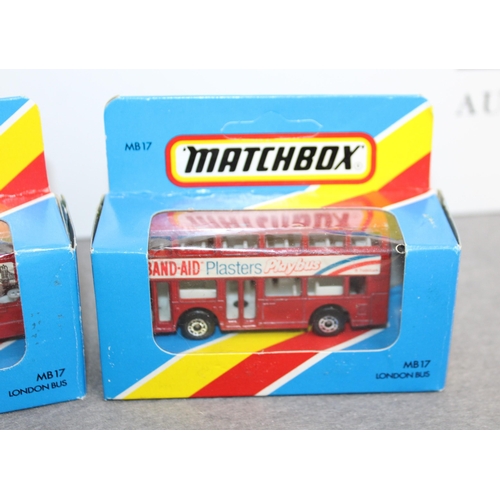 749 - Matchbox Pair Of Boxed Buses