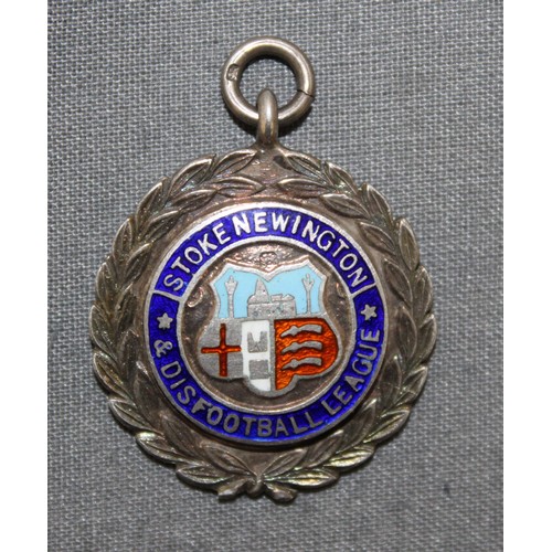 422 - Silver Hallmarked Football Fob