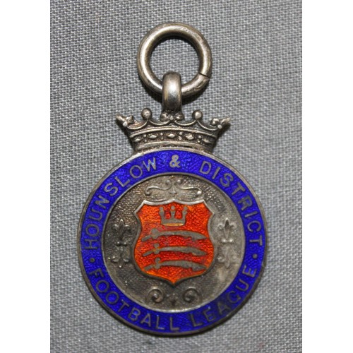 423 - Silver Hallmarked 1926-27 Football Fob