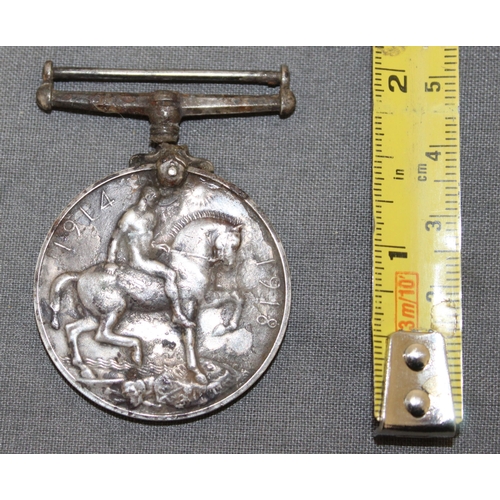 123 - Silver World War 1 Medal PTE. C A Fisher BEDF.R 1914

Broken Suspender Bar as can be seen in picture... 