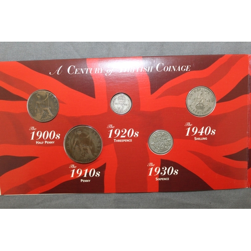 292 - 1900-1999 A Century Of British Coinage Half Penny To £2 Including Silver