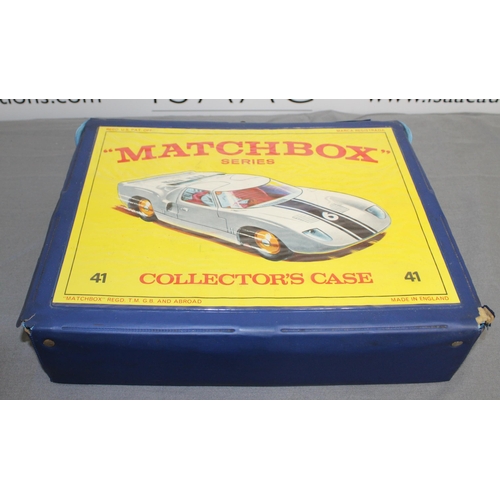 764 - Matchbox GT41 Collectors Case To Include 48 Various Diecast