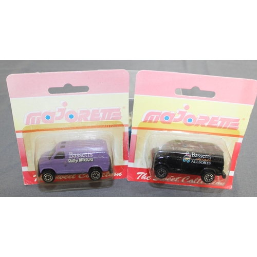 766 - Majorette Pair Of Sweet Series + James Bond Car