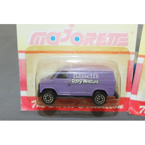 766 - Majorette Pair Of Sweet Series + James Bond Car