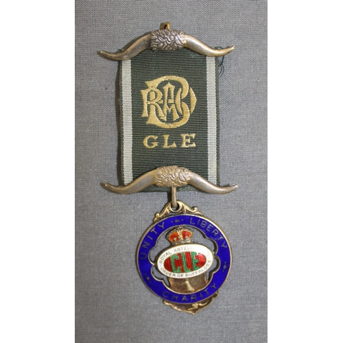 463 - Silver Hallmarked Masonic Medal