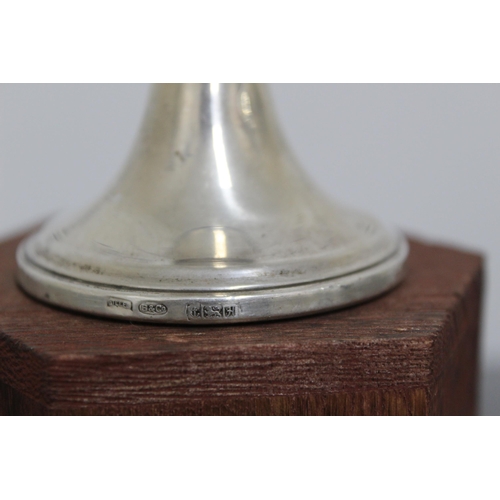 476 - Silver Hallmarked Candle Stick Holder
Height 6.5cm