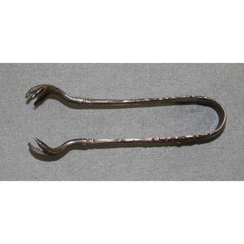 484 - Small Silver Hallmarked Sugar Tongs
Length 8cm