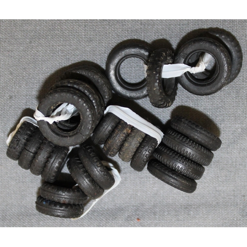 500 - Dinky 1960's Treaded Tyres (x24) 'Original'