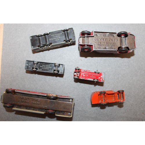 519 - A Collection Of Vintage Dinky & Lesney Buses /Coaches