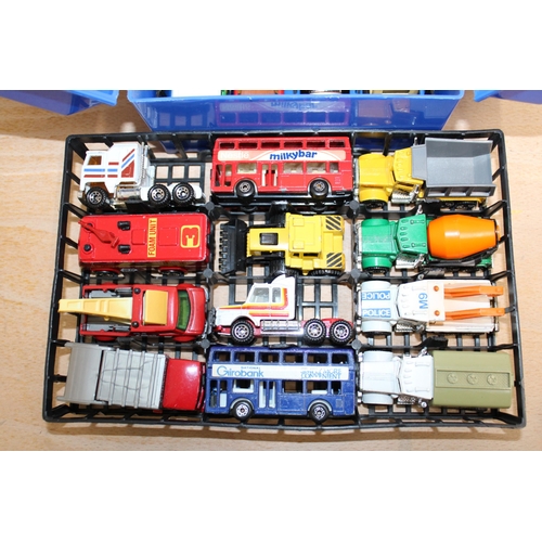 537 - Matchbox Carry Case Including 24 Superfast Models