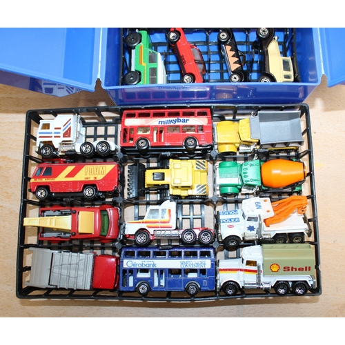 537 - Matchbox Carry Case Including 24 Superfast Models