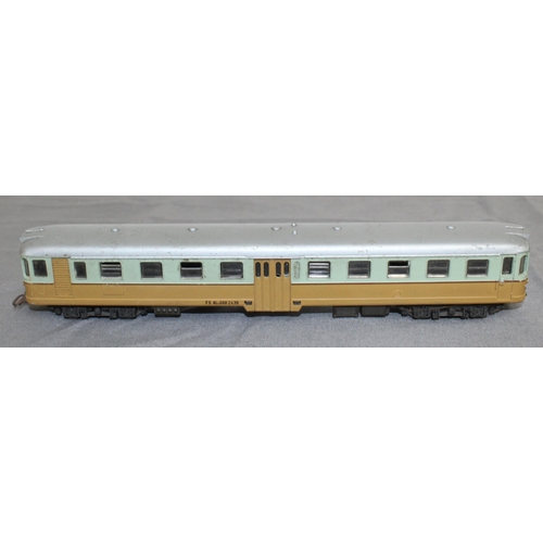 548 - Lima Electric Rail Car + Photograph + Riverossi Coach (Untested)