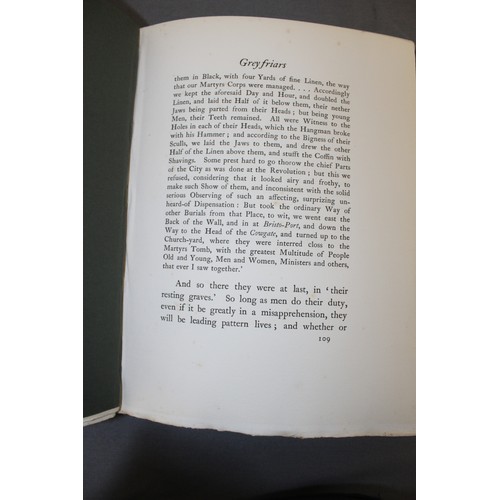 104 - Limited Edition. Stevenson, R. L. - Edinburgh. London: Seeley, Service & Co. Ltd. 1912. No.154/385. ... 