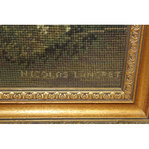 111 - Framed Handmade Needlepoint Tapestry From Madeira, Portugal Made By Nicolas Laneret
Damage To One Co... 