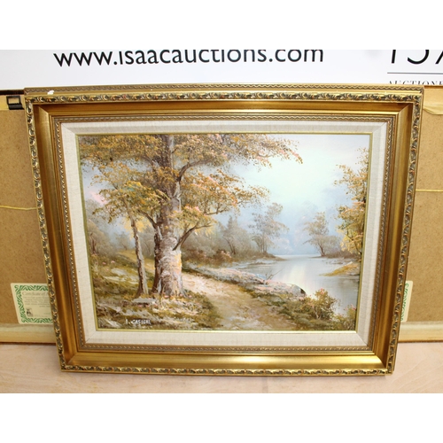 110 - 3 x Painting Two Water Colour 51 x 41cm One Oil Painting 51 x 41cm
COLLECTION ONLY