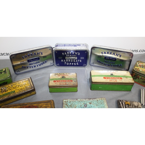 62 - A Collection Of Collectable Tins Old And New