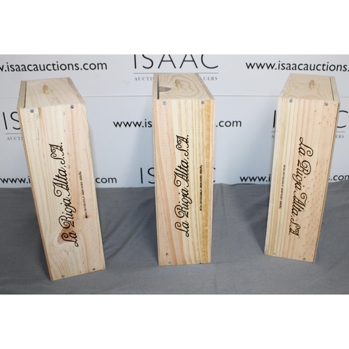 125 - Three Collectable Decorative  Wooden Wine Cases