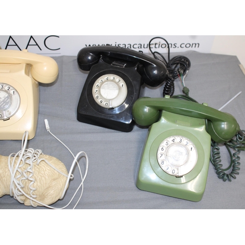 31 - A Collection Of Vintage Telephones Untested