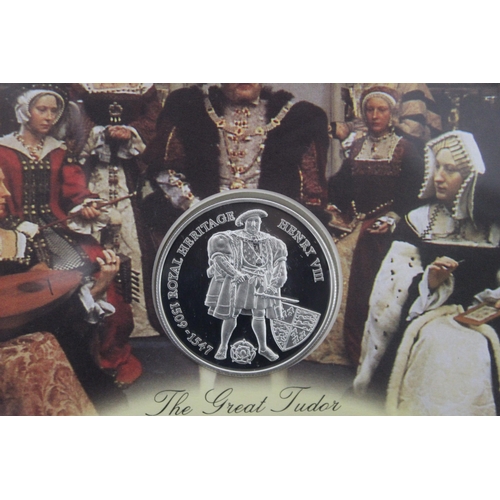 196 - Henry VIII And His Six Wives Coin Cover