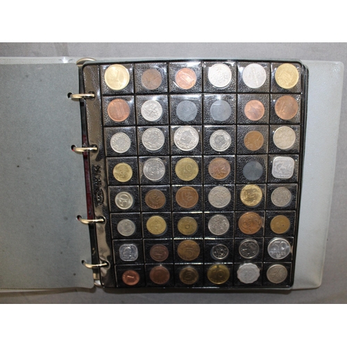 200 - Album Containing Over 110 World Coins And Notes