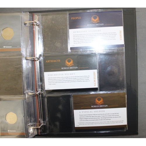 201 - Roman Britain Medal Collection Containing 24 Medals